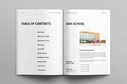 Education School Plan Template, a Brochure Template by E-Type (Thumbnail 2 of 7)