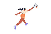 Squash players. People play tennis, a Sport Illustration by PaperTrident (Thumbnail 2 of 7)