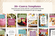 Canva Pinterest Food Blog Templates, a Social Media Template by Fallon Gerst (Thumbnail 3 of 7)