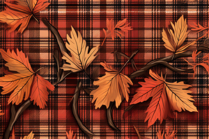 Autumn Plaid Pattern