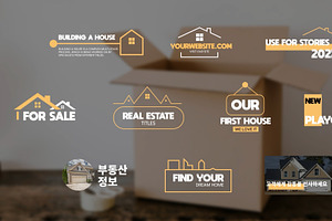 Real Estate Titles DaVinci Resolve, a Templates & Theme by 2dfx