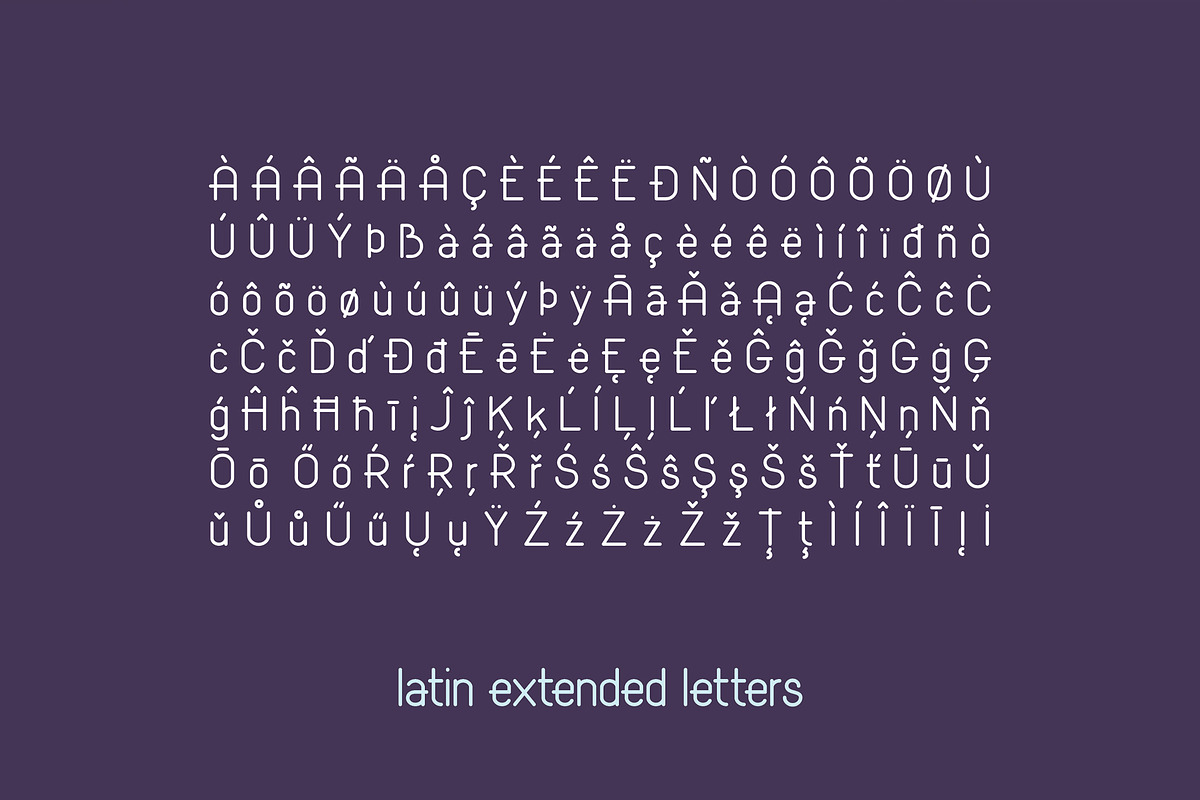 Hover Classic Extended Font preview 7
