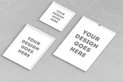 Wall Calendar PSD Mockups, a Print Template by simuradi (Thumbnail 1 of 2)