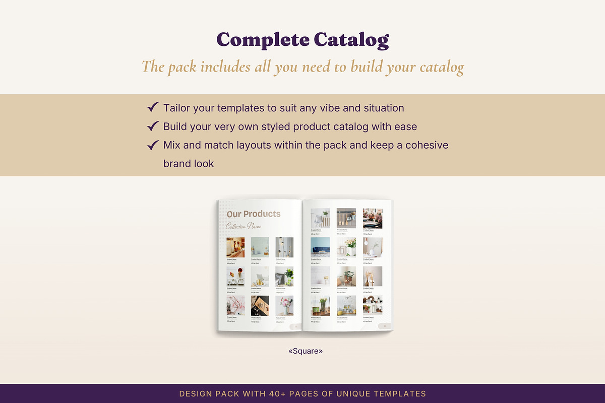 Product Catalog and Line Sheets, a Magazine Template by B2 Studio (Photo 3 of 18)