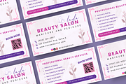 Beauty Salon Business Card Template, a Business Card Template by Elegant_Studio44 (Thumbnail 4 of 4)