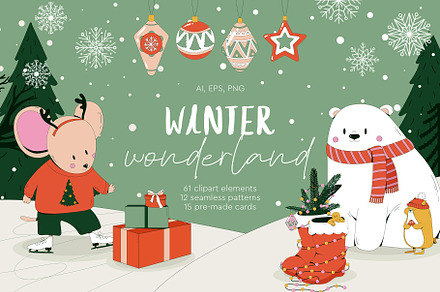 Winter Wonderland Art Kit