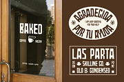 SFC LAS PARTA - Tall Display Font, a Sans Serif Font by Skilline Supply Co. (Thumbnail 3 of 8)