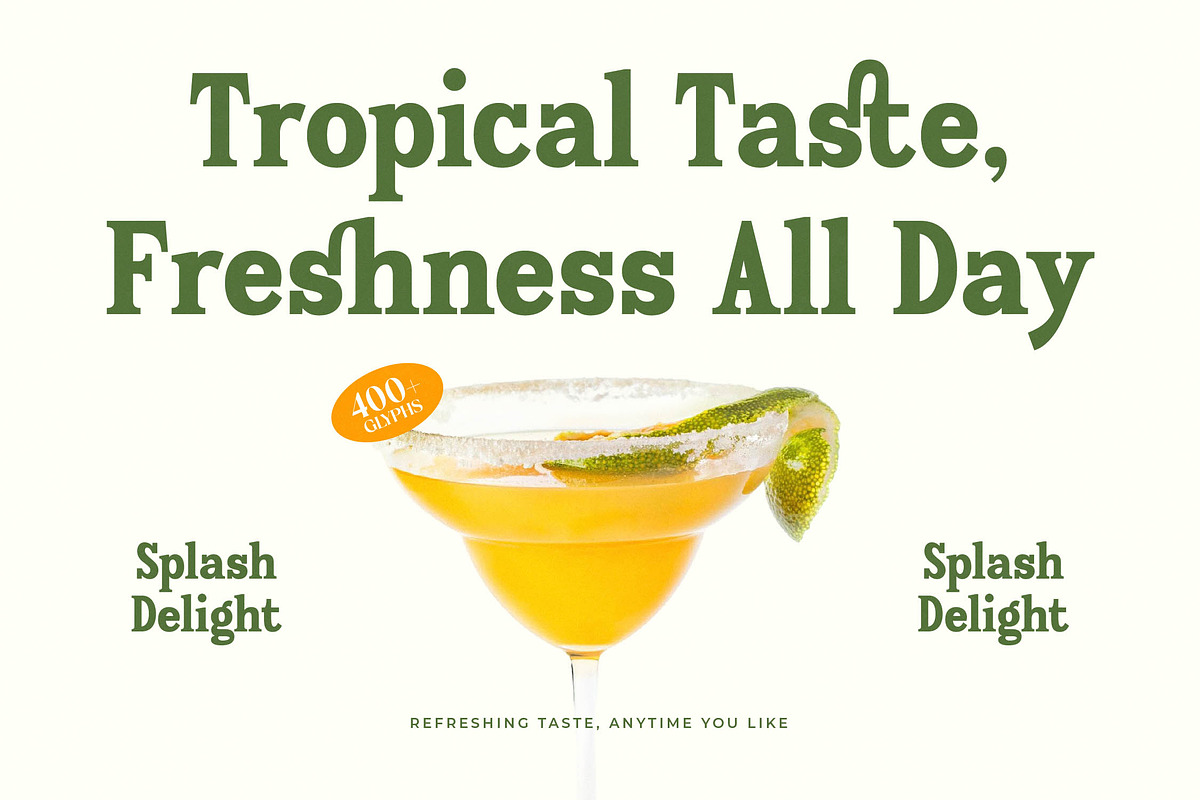 Island Boyage Modern Serif Font, a Serif Font by timelesstype.co (Photo 15 of 20)