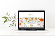 Gentry Feminine WordPress Theme, a WordPress Template by angiemakeswebsites (Thumbnail 4 of 6)