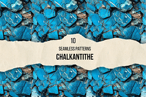 chalcanthite Seamless Photo Patterns