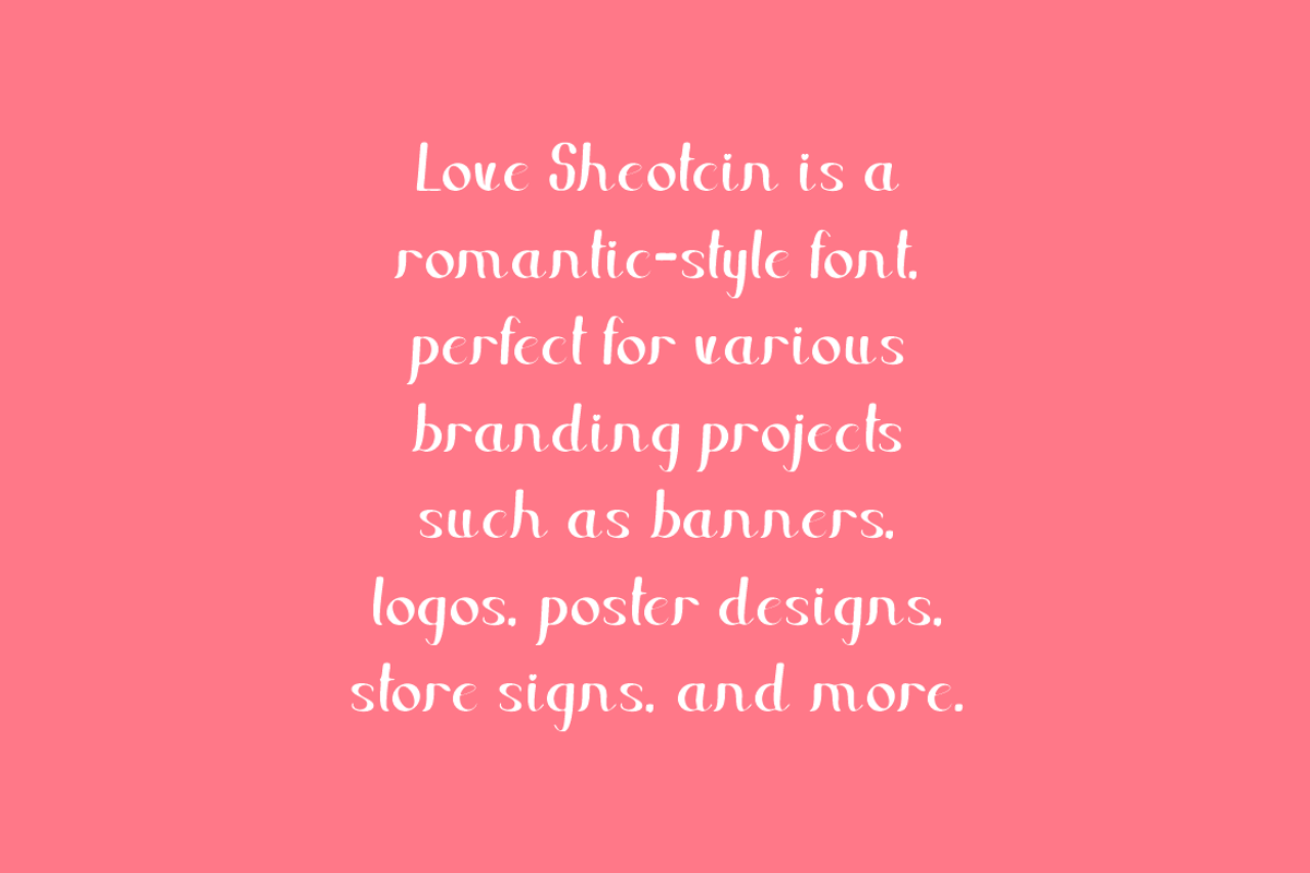 Love Sheotcin - Valentine Font, a Handwritten Font by Iqsiart Studio (Photo 5 of 8)