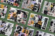 70 Japanese Collage Wallpapers, a Wallpaper Graphic by Incomelion (Thumbnail 6 of 9)