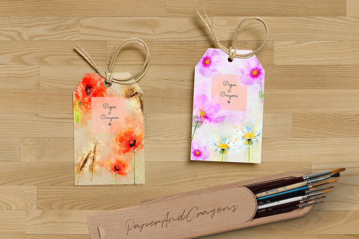 Watercolor Poppies, an Illustration by PaperAndCrayons (Photo 3 of 5)