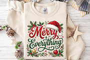 Merry Everything Christmas PNG, a Seasonal Illustration by DreamPrint404 (Thumbnail 6 of 6)
