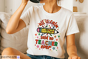 Christmas Teacher Funny Quote SVG PN, a Graphic by mh_arif (Thumbnail 3 of 4)