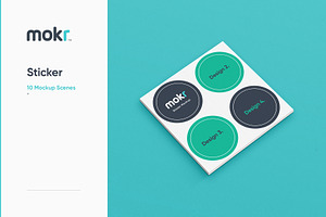 Sticker Mockup