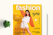 Fashion Magazine Cover Template, a Magazine Template by MightyDesign (Thumbnail 2 of 8)