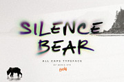 Silence Bear Font, a Font by BodigStd (Thumbnail 1 of 9)