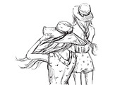 set of fashion illustrations, an Illustration by Kamenuka (Thumbnail 3 of 7)