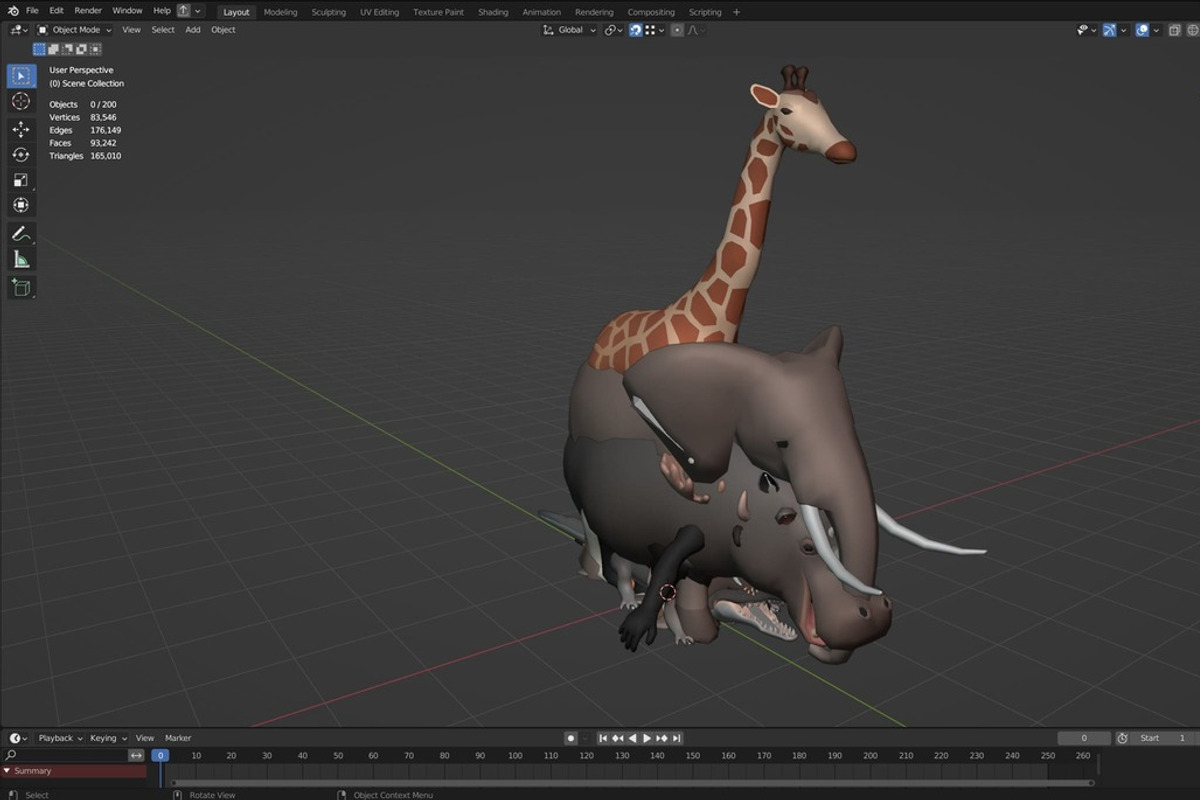 Animals 1, an Animal 3D Model by ithappy (Photo 28 of 32)