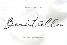 Beautiella - Casual Signature Script