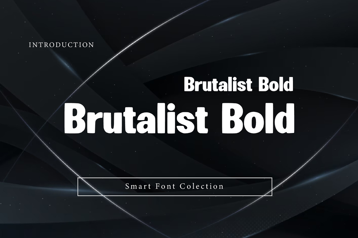 Brutalist Bold, a Slab Serif Font by Wow Magic (Photo 1 of 3)