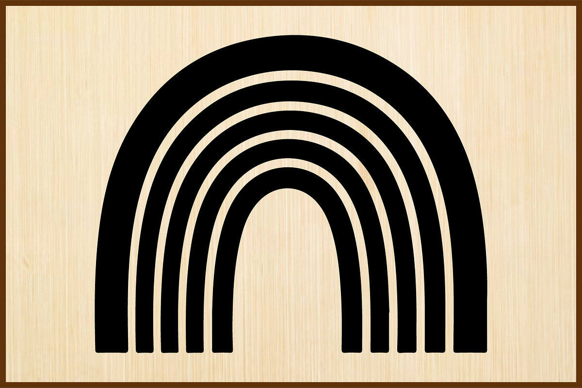 25 Boho Rainbow Arch SVG Bundle, a Decorative Illustration by Artivon (Photo 4 of 4)