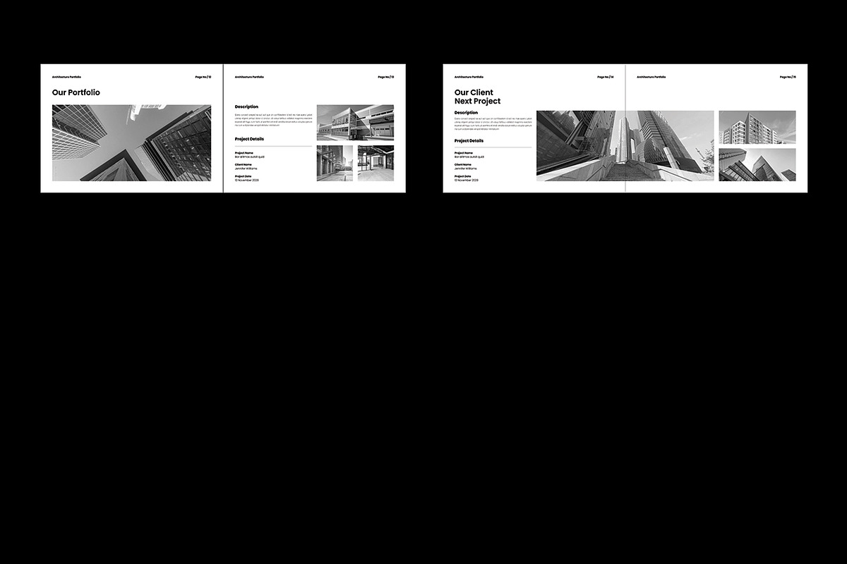 Architecture Brochure Template Lands, a Brochure Template by Spark_Creative (Photo 12 of 12)
