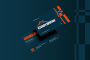Chain Break - Business Card, a Business Card Template by StreaksideStd (Thumbnail 2 of 3)