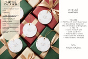 Ornament Mockup Set of 5, a Household Mockup by EmpaviMockups (Thumbnail 2 of 5)
