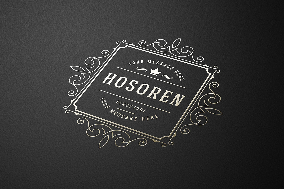 15 ornaments logos & monograms, a Branding & Logo Template by Vasya Kobelev (Photo 5 of 7)