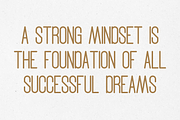 Mindset Dreaming - Playful Sans, a Sans Serif Font by Pian45 Studio (Thumbnail 2 of 6)