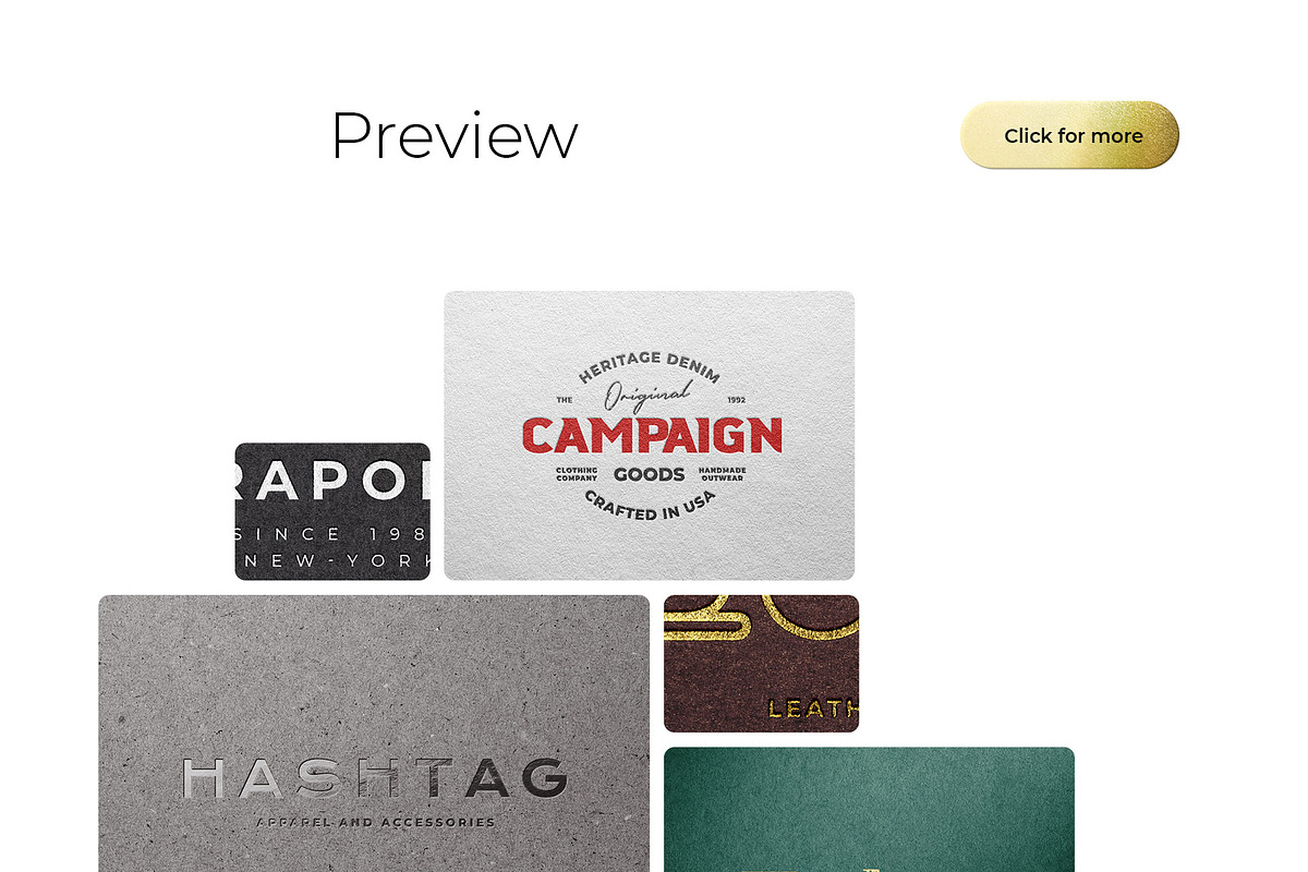 50 logo mockup branding bundle, a Product Mockup by PrintPixel (Photo 3 of 54)