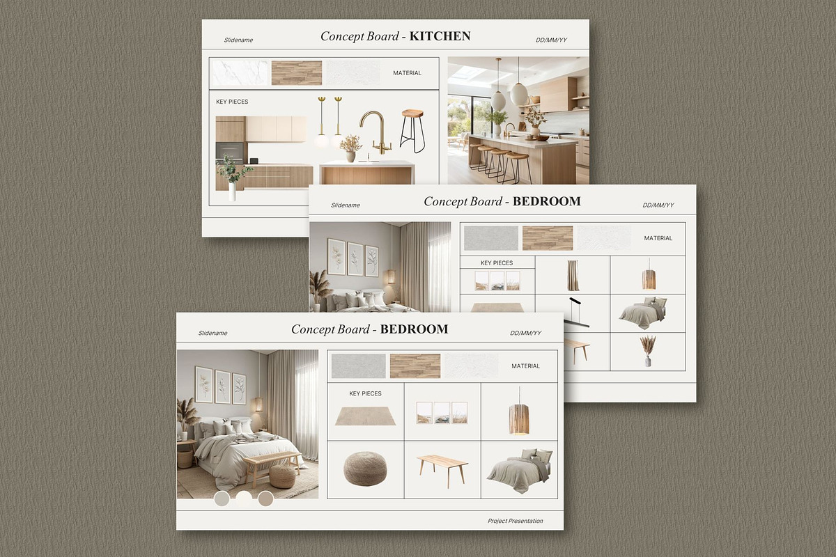 Interior Design Presentation Templat, a Presentation Template by SKY CREATION (Photo 6 of 7)