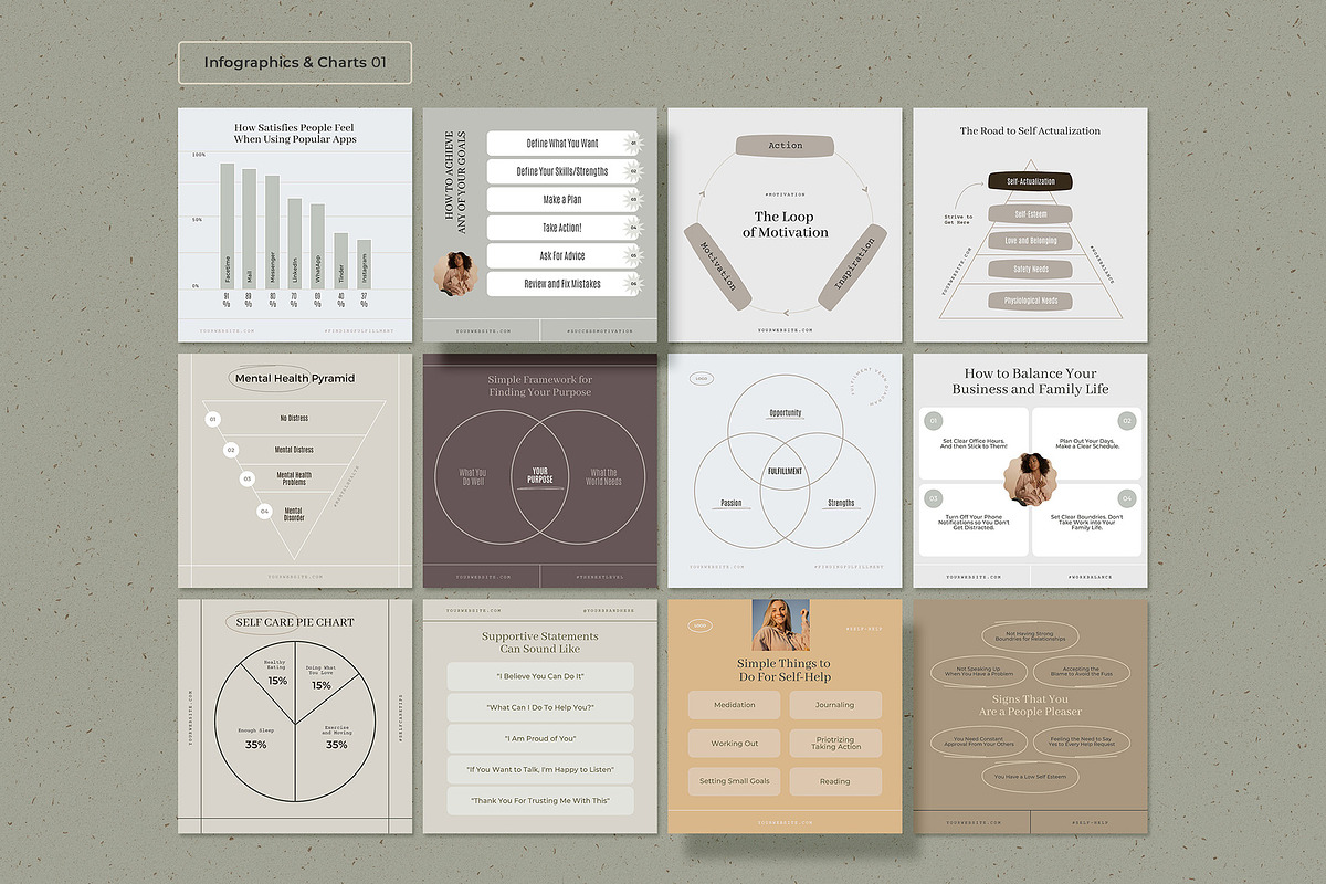 Elegant Coaching Social Media Kit, a Social Media Template by AndrewPixel (Photo 5 of 31)