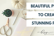 White Pumpkin, Feminine Flatlay, a Social Media Template by life i design by Nicki (Thumbnail 2 of 3)