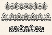 Floral Lace Frames & Ornament Bundle, an Object Graphic by Christine Krahl (Thumbnail 8 of 24)