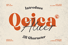 Qeica - Font Duo Typeface
