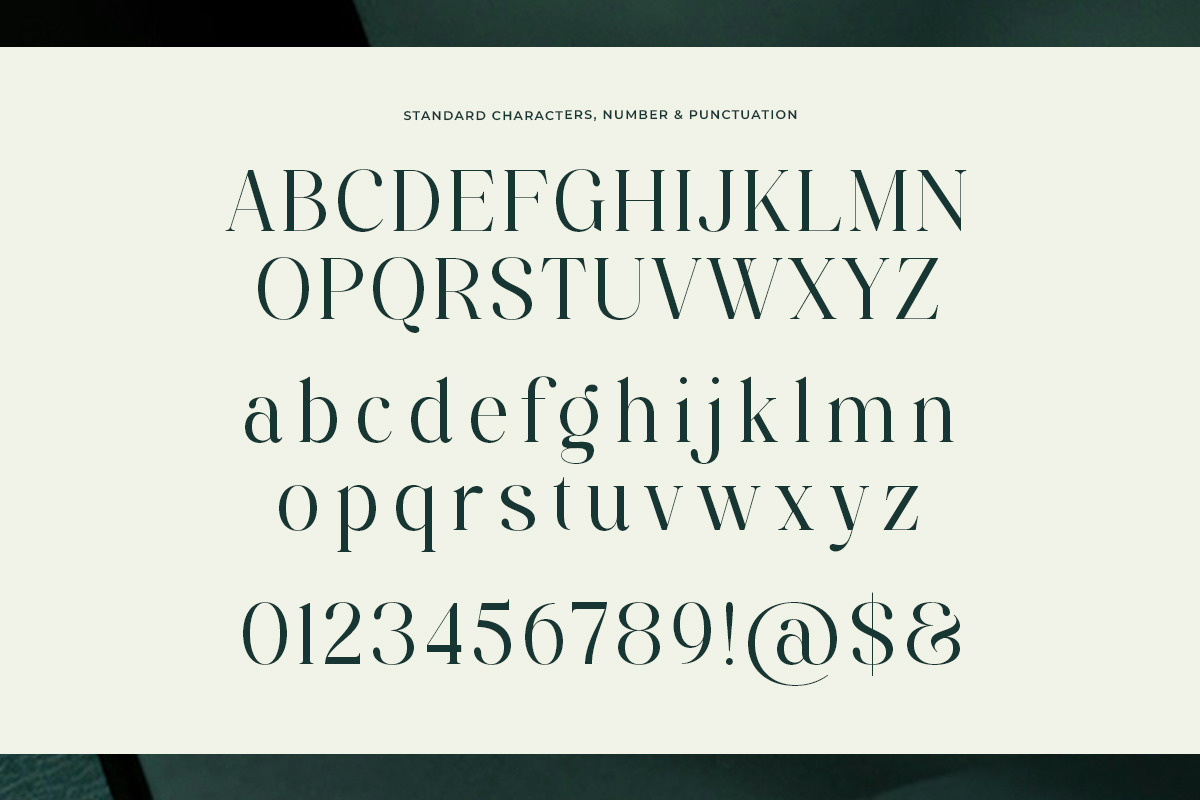 Elegant Luxury Serif - Regalian, a Serif Font by Shakira Studio (Photo 9 of 10)