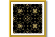 Floral Fine Seamless Vector Pattern, a Decorative Illustration by FineArtStudio (Thumbnail 2 of 3)