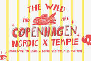 The Wild Copenhagen | Handmade Sans, a Sans Serif Font by Jolicia Type (Thumbnail 1 of 13)