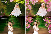 Pink Blossom Tree photo overlays, a Layer Style Add-On by BrownLeopard (Thumbnail 2 of 8)