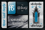 Purevil, a Blackletter Font by Burntilldead (Thumbnail 12 of 13)