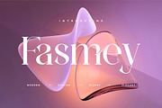 Fasmey || Modern Minimalist Serif, a Serif Font by Ermedia Studio (Thumbnail 1 of 10)