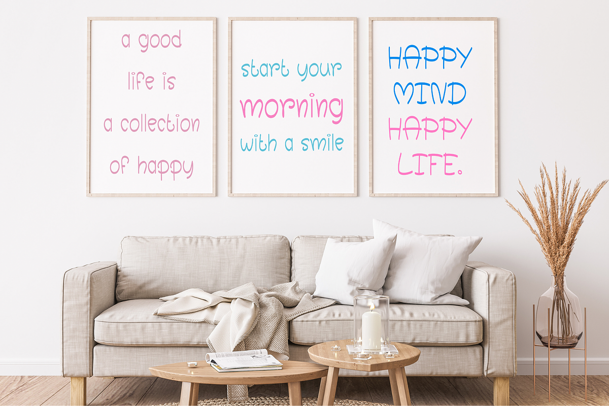 Fairytale Font, a Sans Serif Font by Cutie_Kate_Studio (Photo 8 of 13)