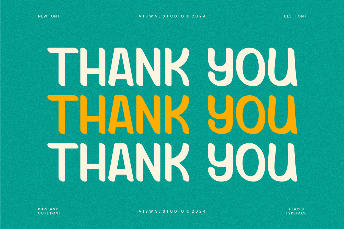 Kezcute - Playful Font, a Handwritten Font by Viswal Studio (Photo 6 of 7)