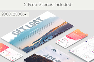 Isometric Device Screen Creator