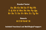 Molger Retro Display Font, a Serif Font by RantautypeStudio (Thumbnail 13 of 17)