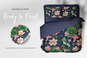 Lotus patterns and illustrations, a Pattern Graphic by Annet lovart (Thumbnail 7 of 17)