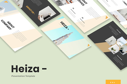 Heiza - Corporate Google Slide